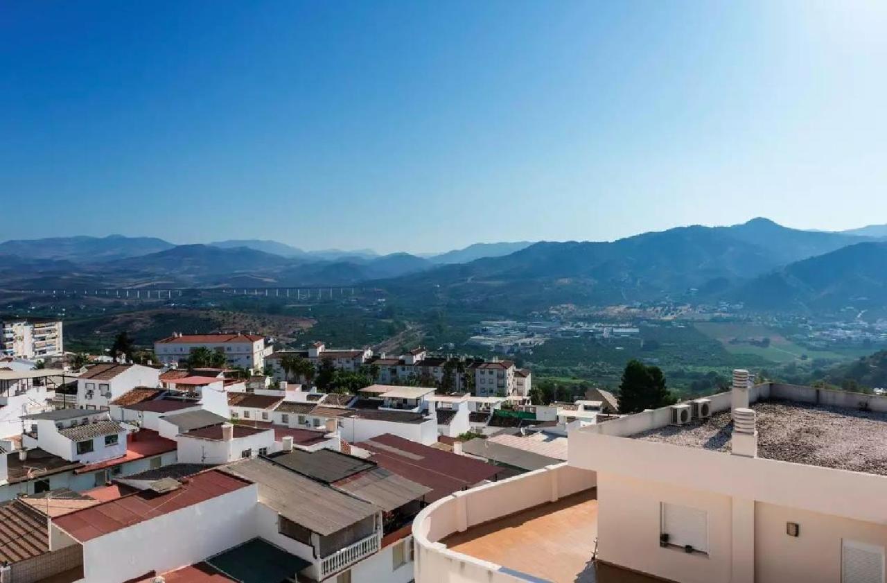 Atico Guadalhorce - Mirador Privado Con Barbacoa Y Solarium Appartement Alora Buitenkant foto