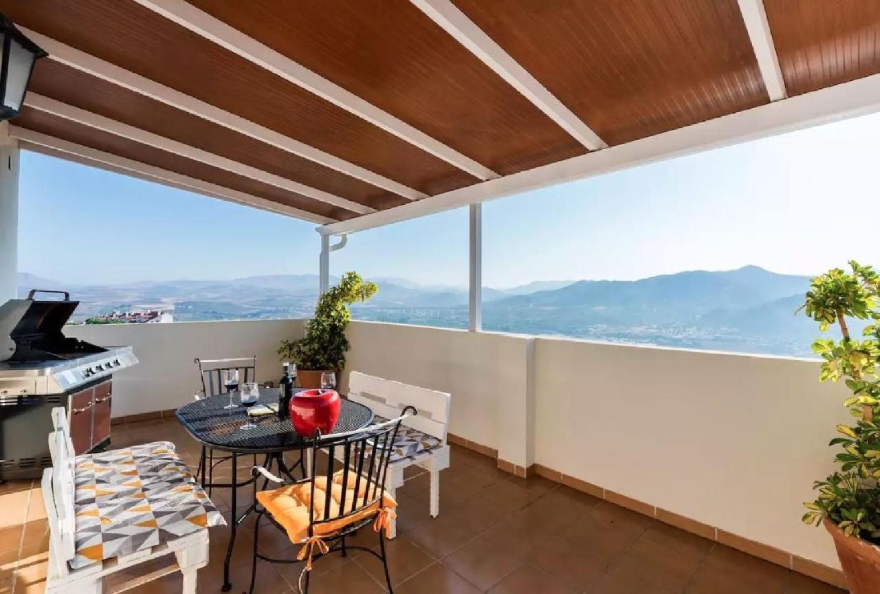 Atico Guadalhorce - Mirador Privado Con Barbacoa Y Solarium Appartement Alora Buitenkant foto