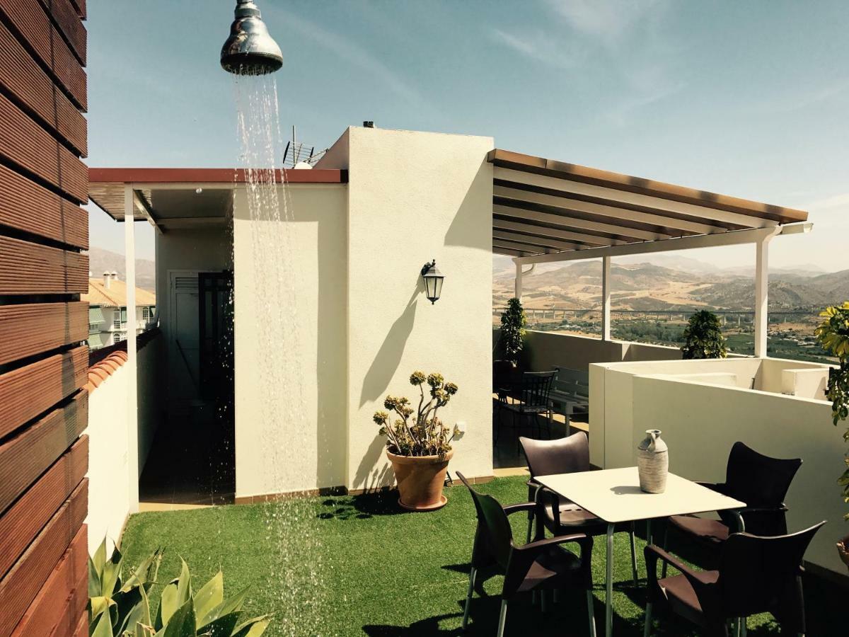 Atico Guadalhorce - Mirador Privado Con Barbacoa Y Solarium Appartement Alora Buitenkant foto